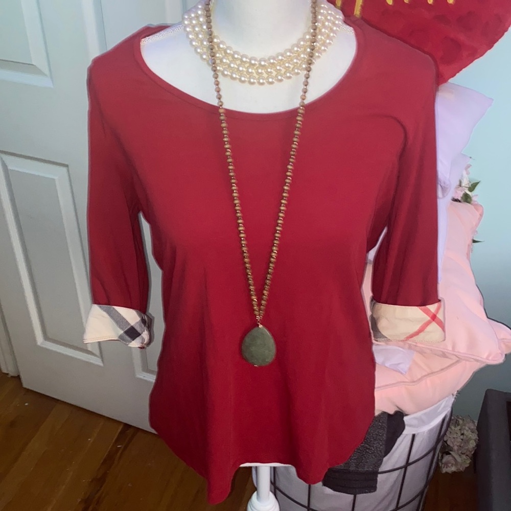 Women’s Burberry shirt